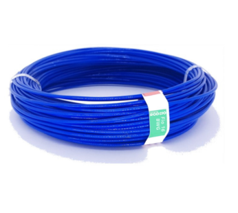 Arame Revestido Morlan PVC 16 – Azul – 1 kg